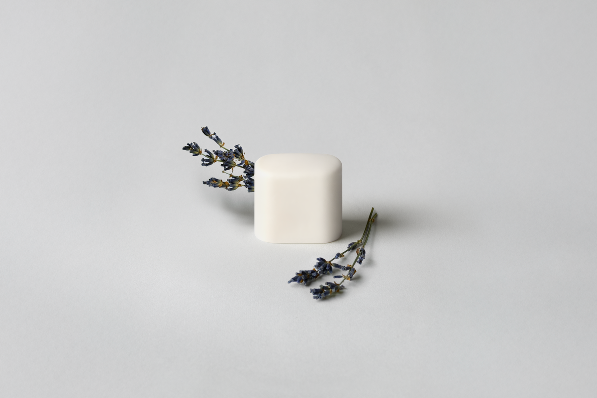 Bleu Lavande natural deodorant refill with lavender, from KIIMA, eco-friendly packaging