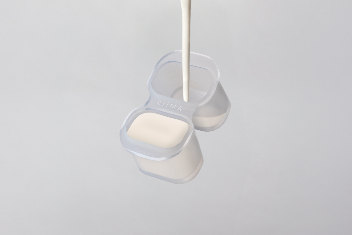 KIIMA DIY mold for refillable deodorant applicator with a homemade skincare recipe inside, eco-friendly packaging