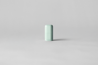 KIIMA Refillable Natural Lip balm applicator in Bleu Glacier color, eco-friendly packaging